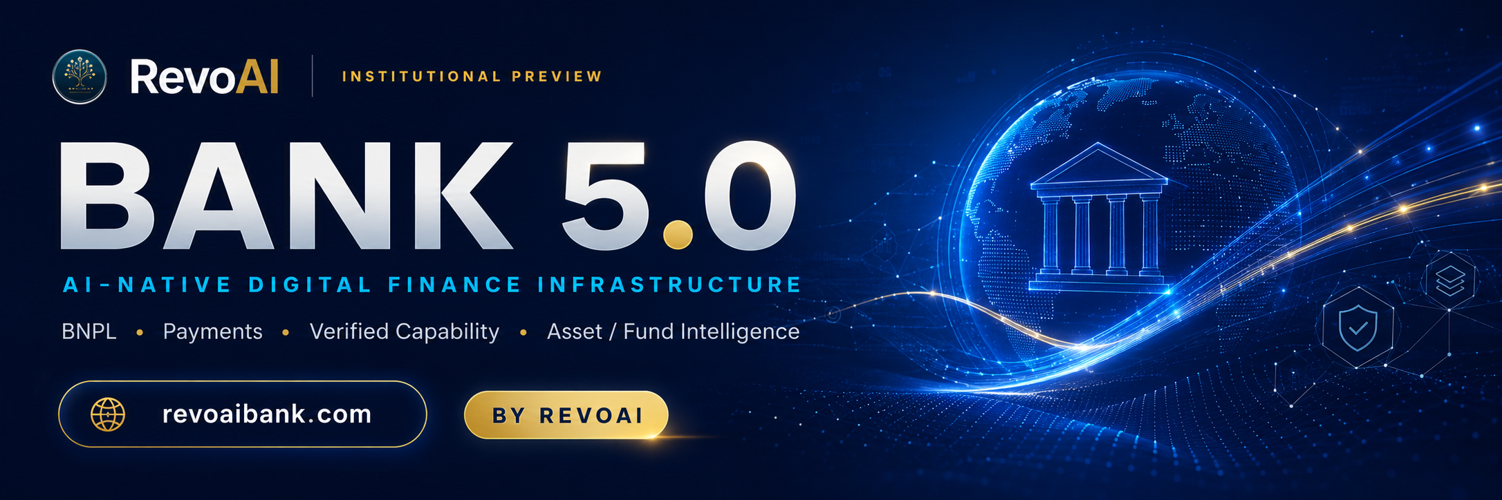 Bank 5.0 by RevoAI AI-native digital finance infrastructure